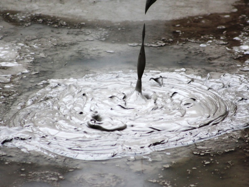 boiling mud pool